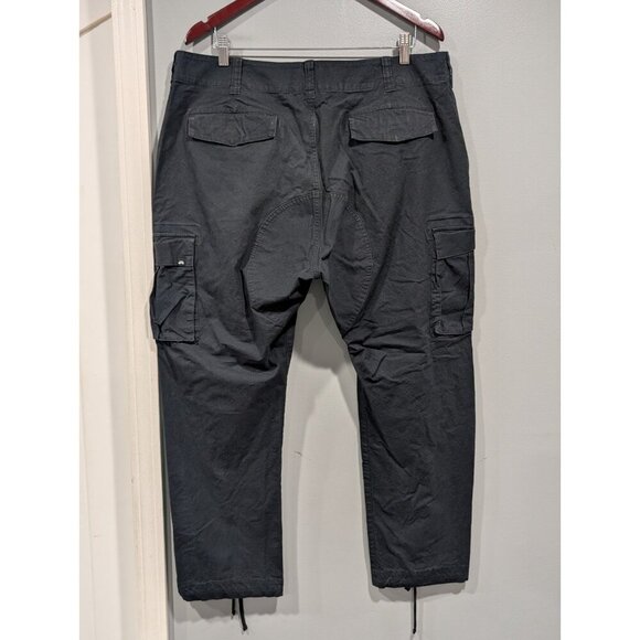 Nike SB Kearny Cargo Pants Men's Sz 38 Black Skate Ripstop Straight Leg - Picture 2 of 16